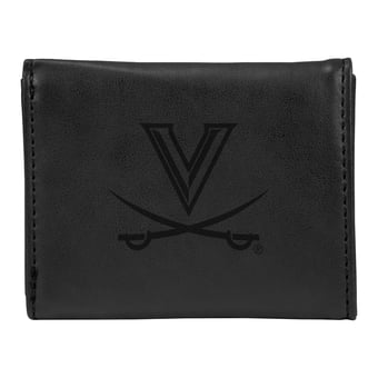 Black Virginia Cavaliers Trifold Wallet
