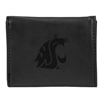 Black Washington State Cougars Trifold Wallet