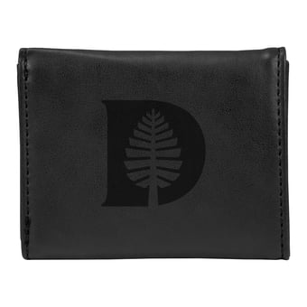 Black Dartmouth Big Green Trifold Wallet