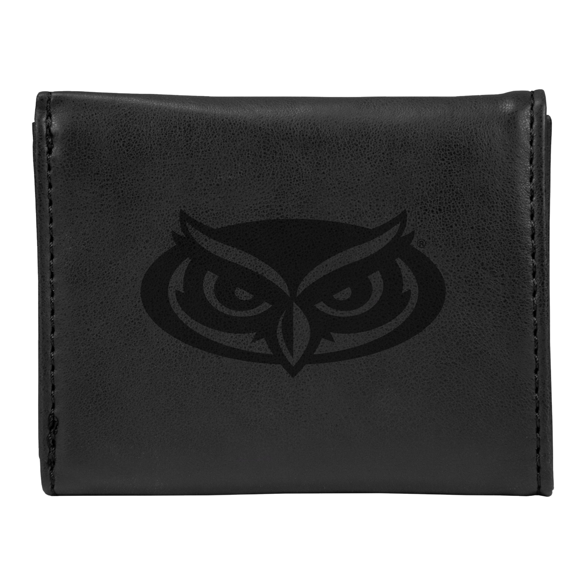 Black Florida Atlantic Owls Trifold Wallet