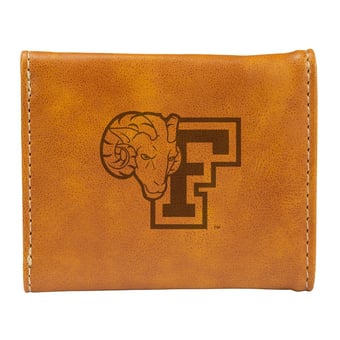 Brown Fordham Rams Trifold Wallet
