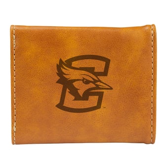 Brown Creighton Bluejays Trifold Wallet
