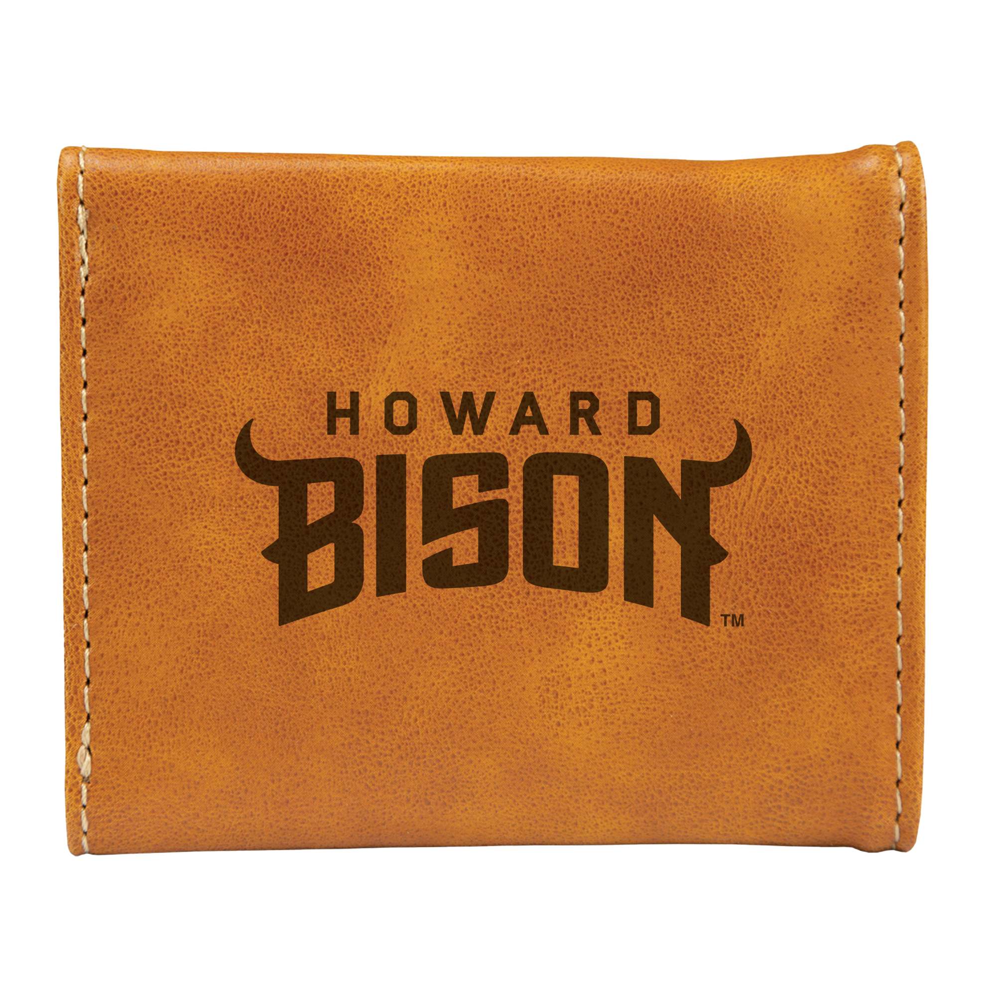 Brown Howard Bison Trifold Wallet