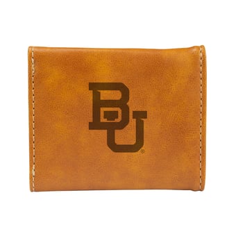 Brown Baylor Bears Trifold Wallet