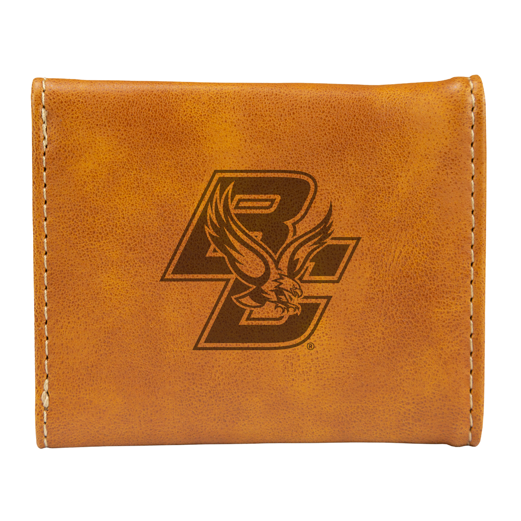 Brown Boston College Eagles Trifold Wallet