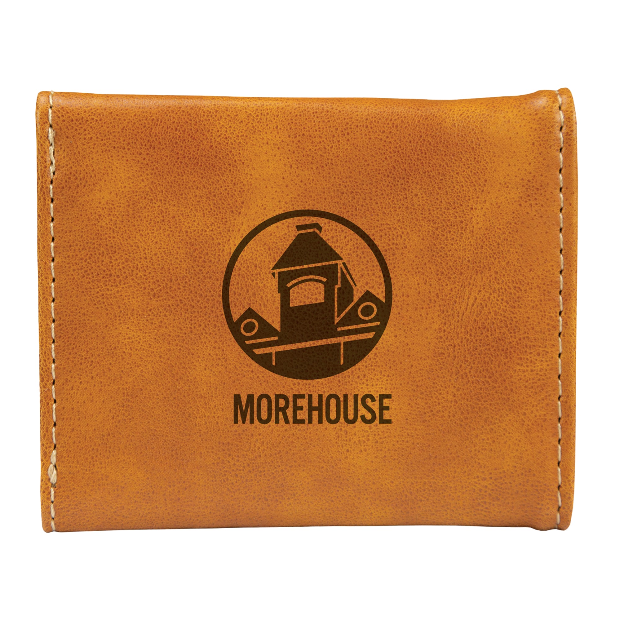 Brown Morehouse Maroon Tigers Trifold Wallet