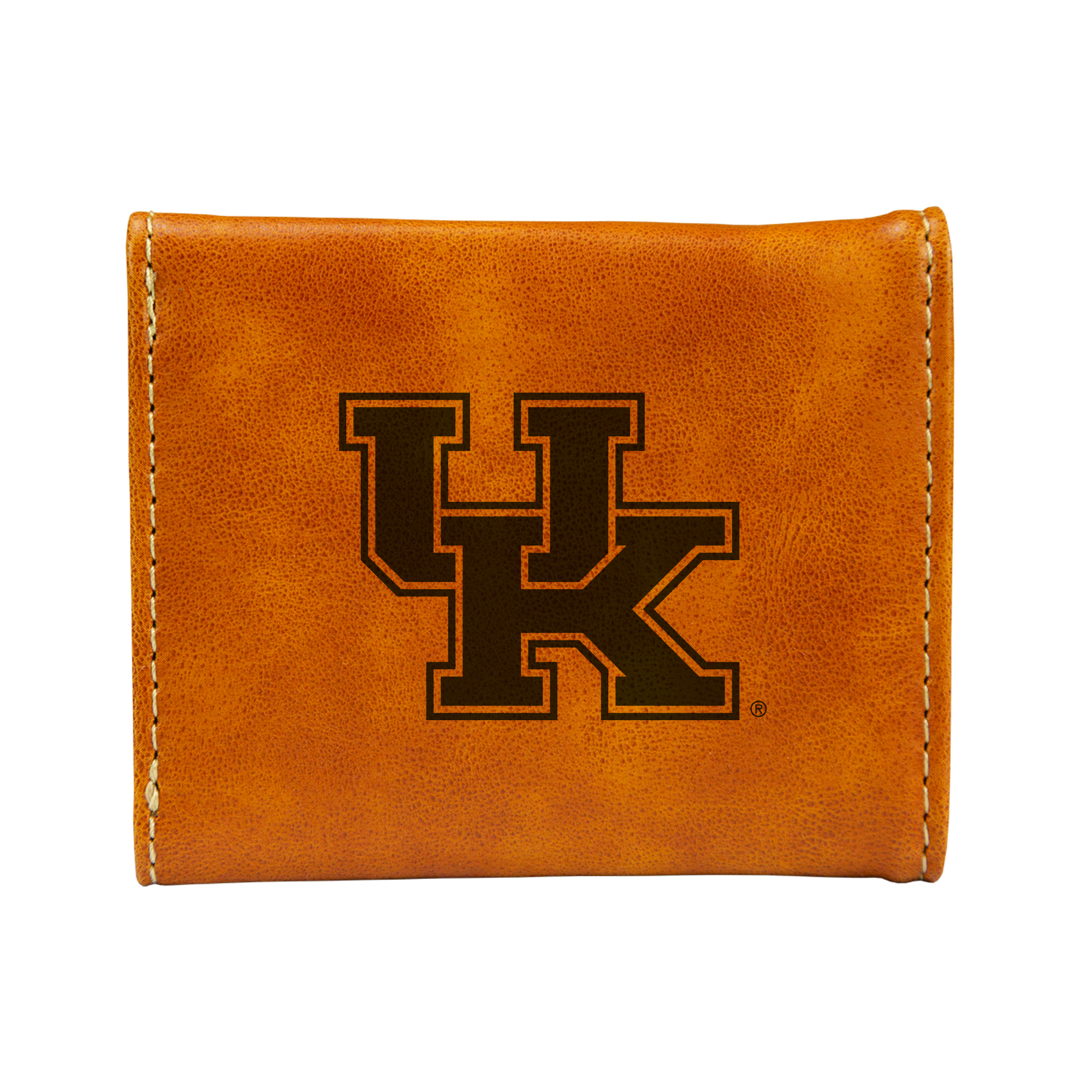 Brown Kentucky Wildcats Trifold Wallet