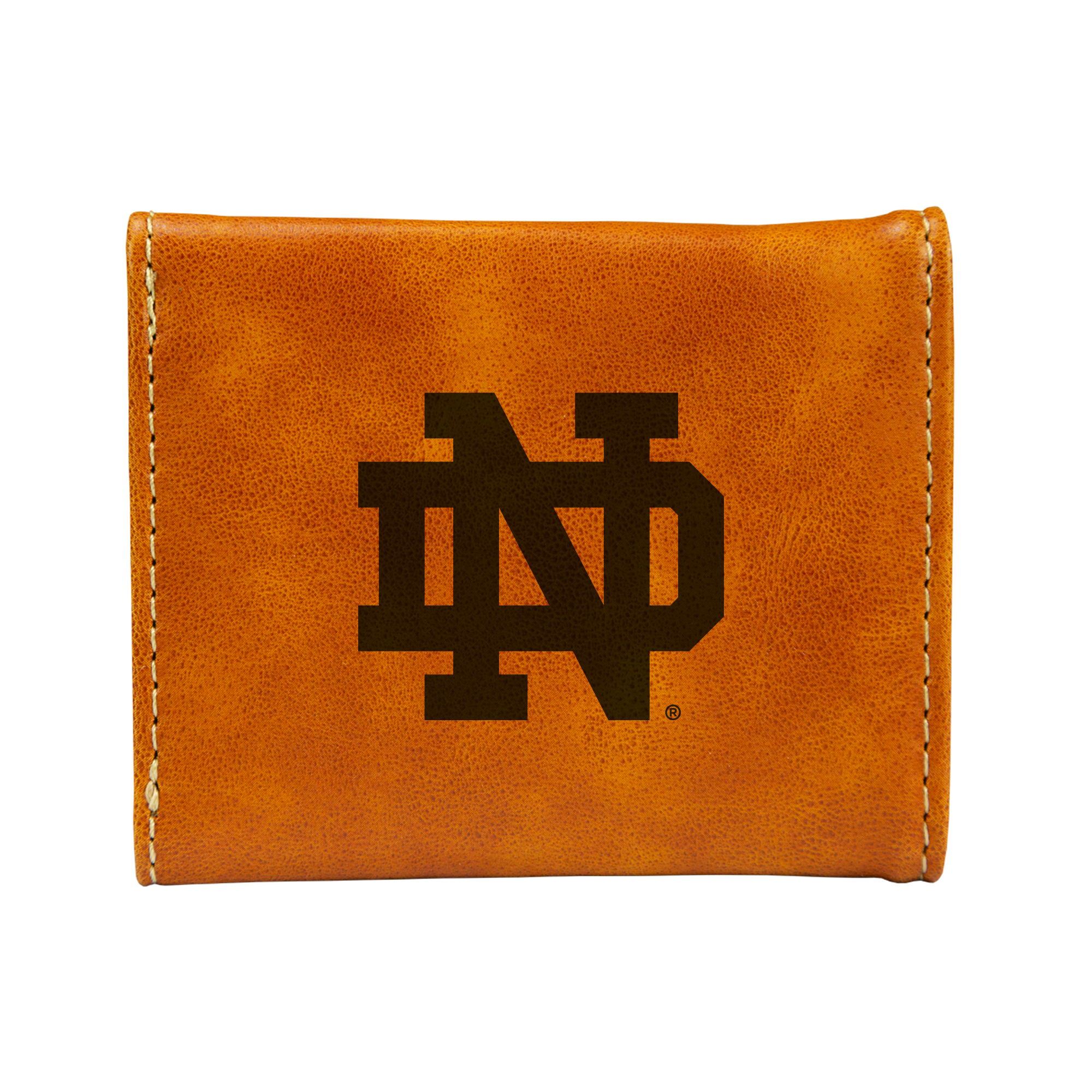Brown Notre Dame Fighting Irish Trifold Wallet