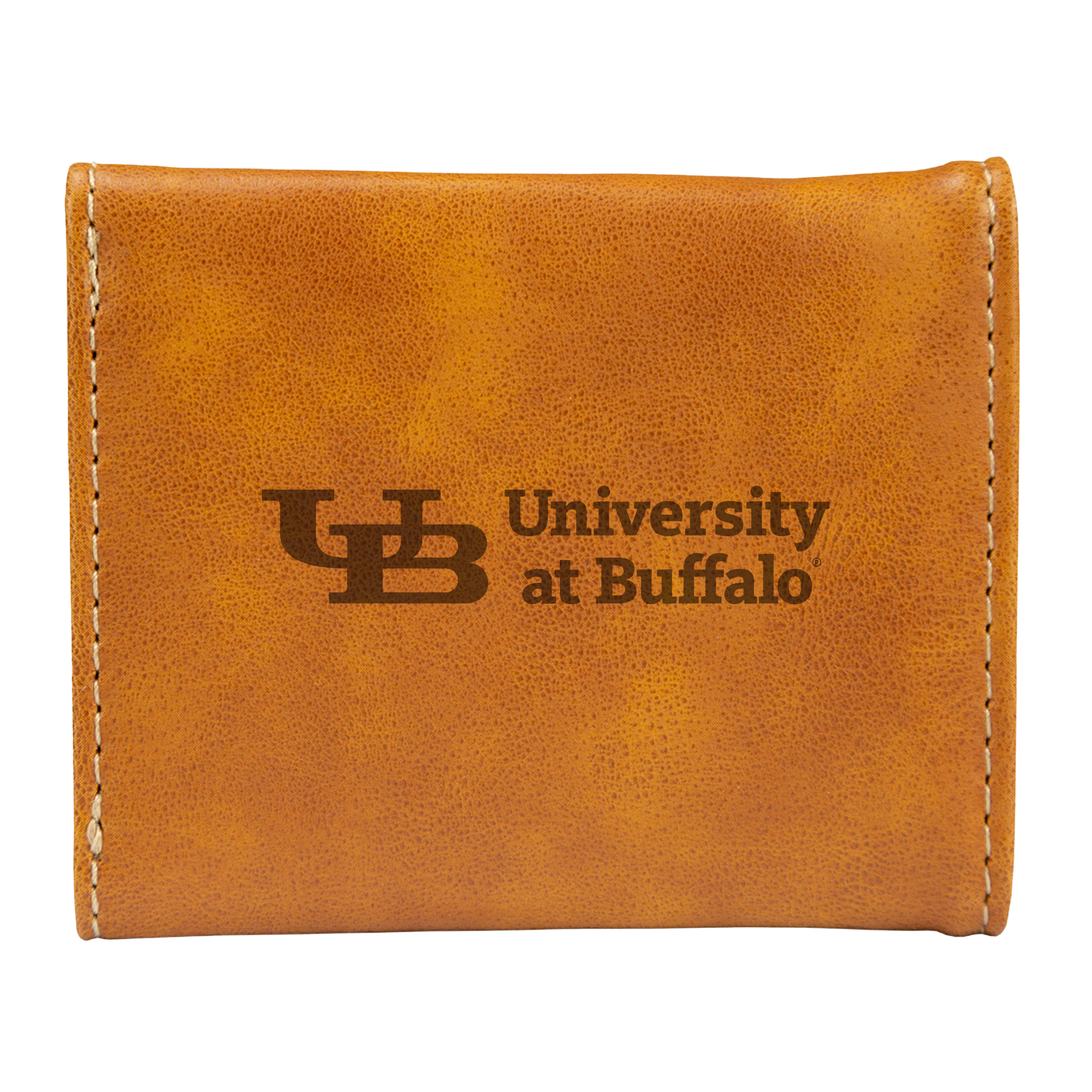 Brown Buffalo Bulls Trifold Wallet