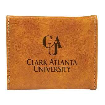 Brown Clark Atlanta University Panthers Trifold Wallet