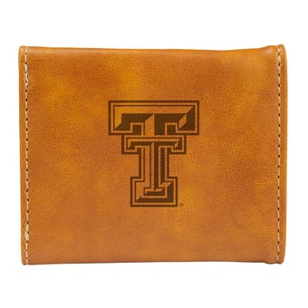 Brown Texas Tech Red Raiders Trifold Wallet