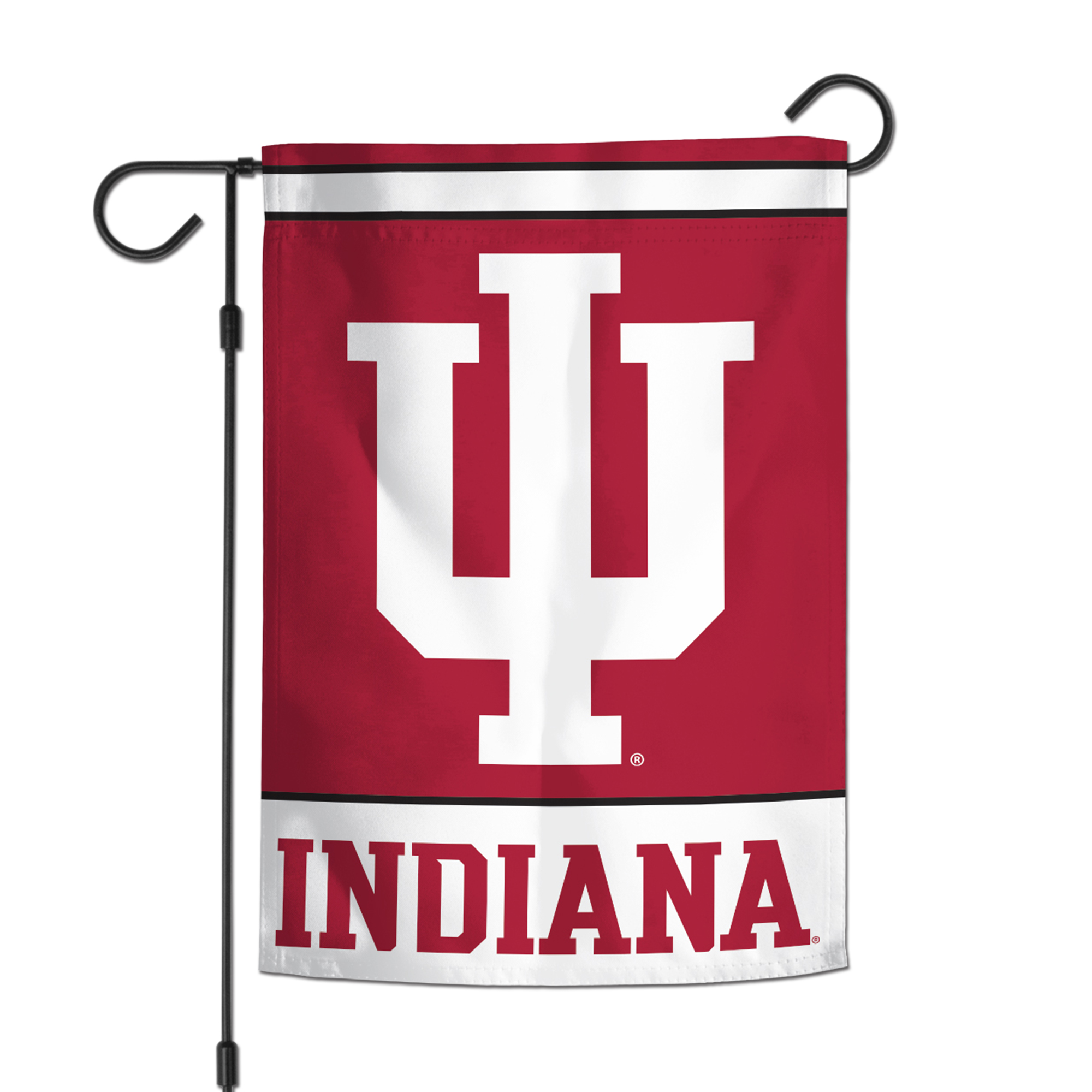 WinCraft Indiana Hoosiers 12'' x 18'' Double-Sided Garden Flag