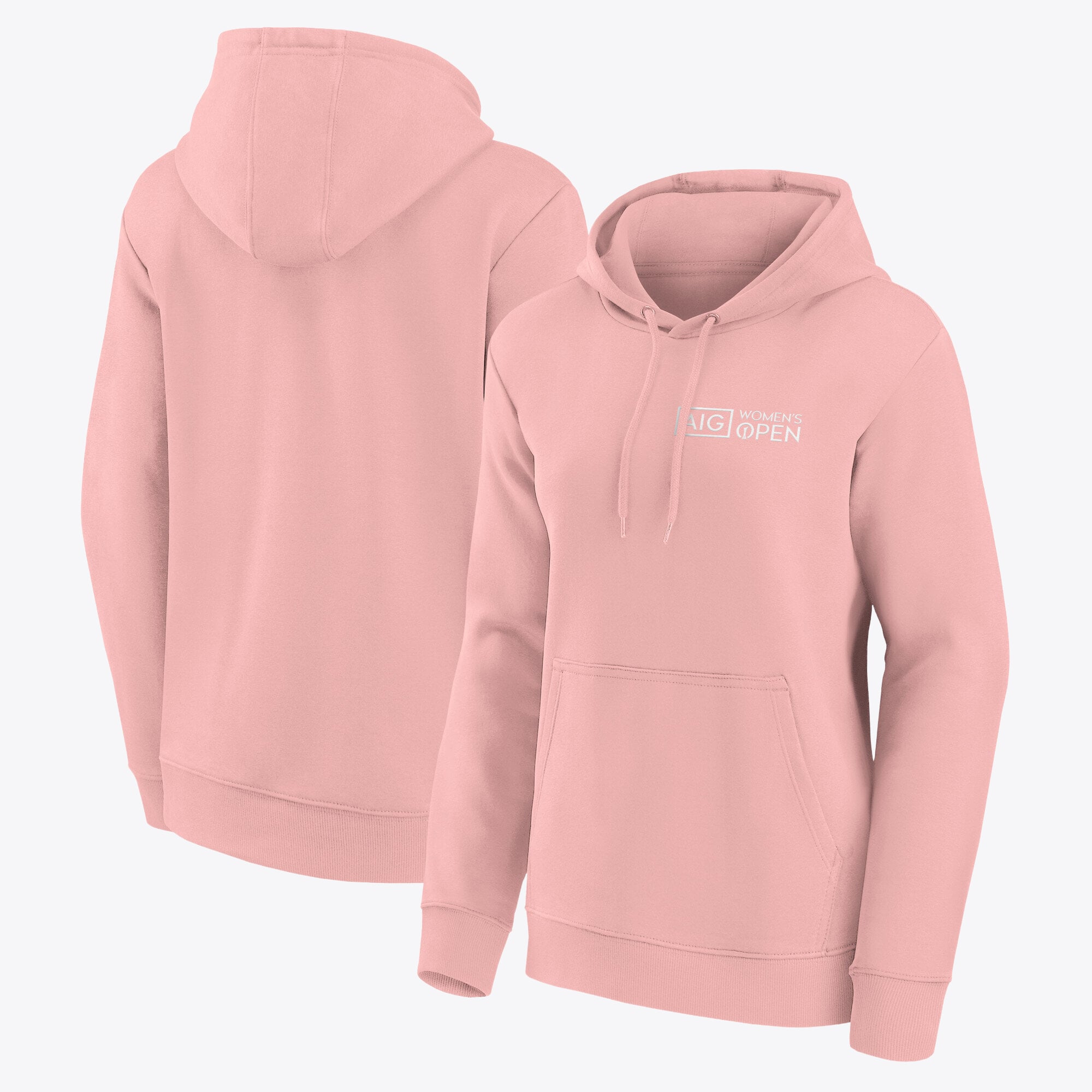 Felpa con cappuccio AIG Women's Open Small Logo - Rosa - Donna