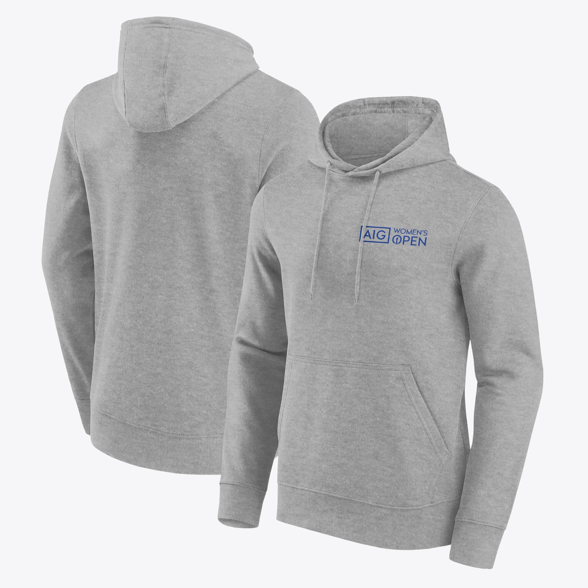 Felpa con cappuccio AIG Women's Open Small Logo - Grigio
