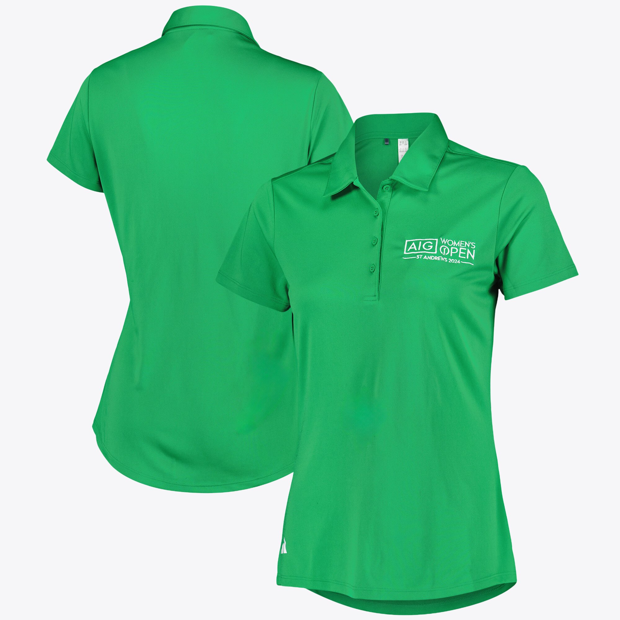 Polo Adidas Performance AIG Open St Andrews 2024 da donna - Verde - Donna