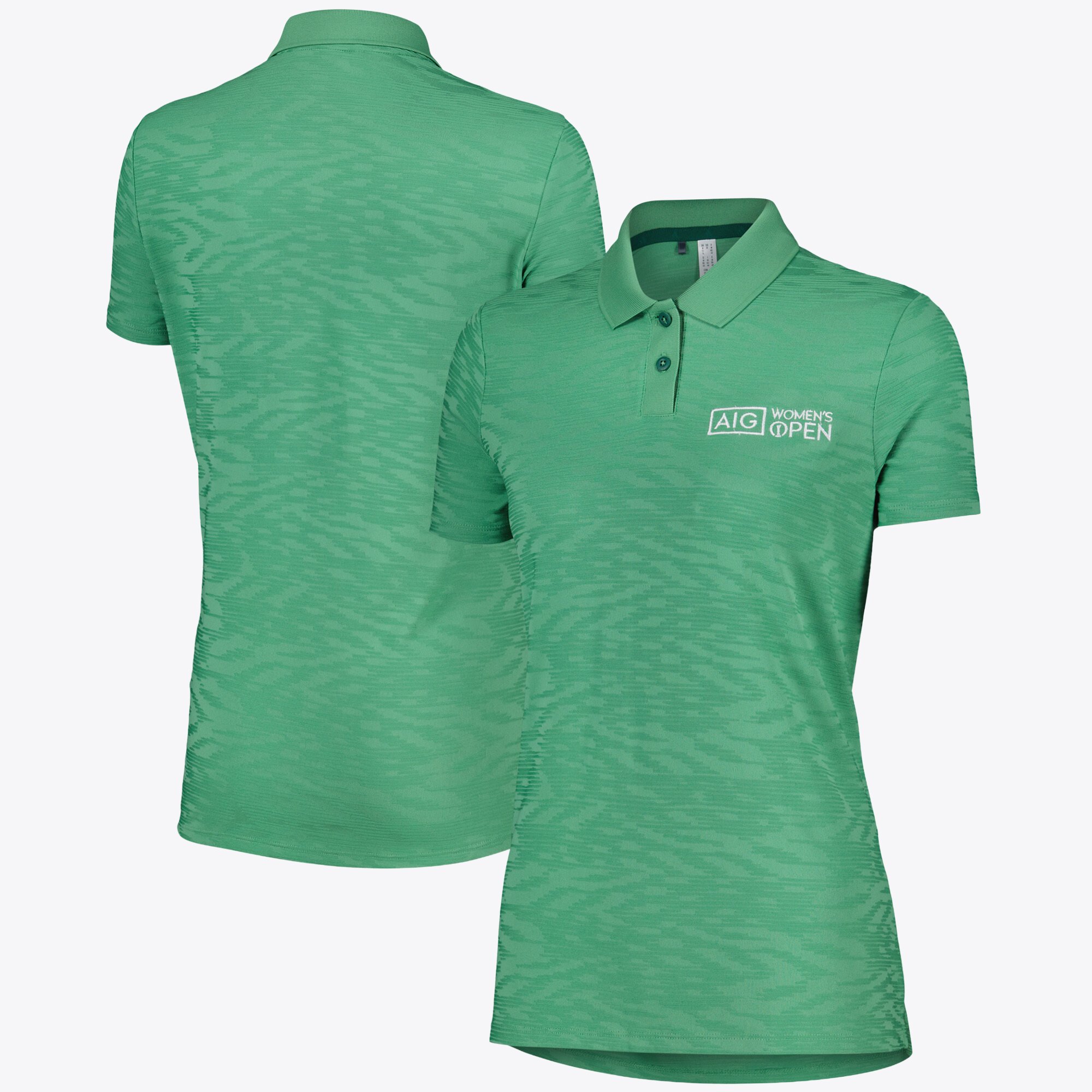 Polo Adidas Ultimate AIG da donna aperta - verde - da donna