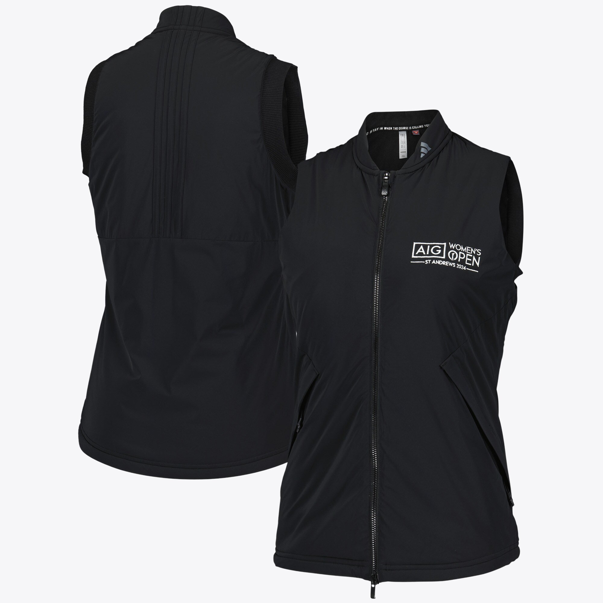 Gilet Adidas Open da donna AIG - Nero - Donna