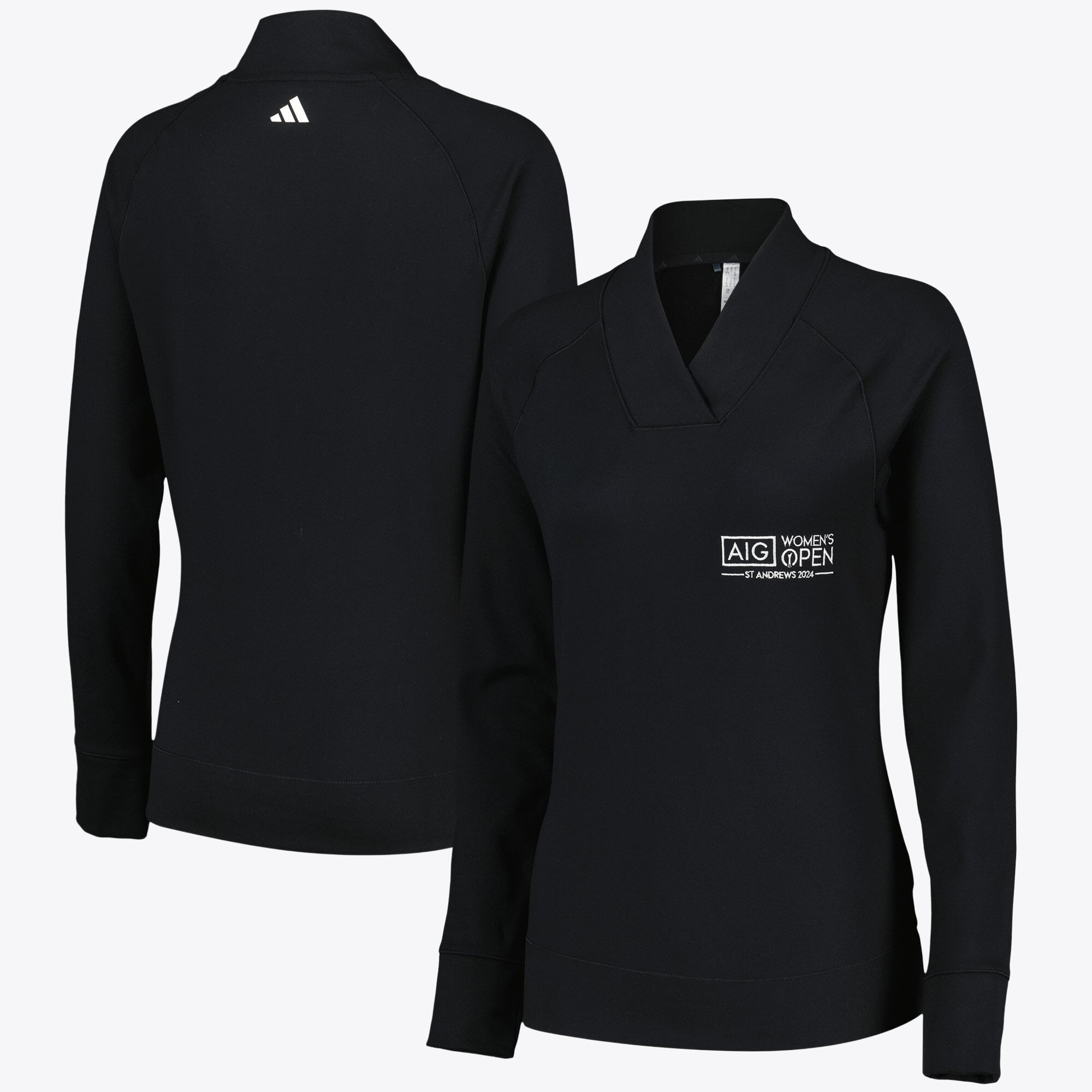 AIG Donna Open St Andrews 2024 Adidas Cold Ready Layer - Nero - Donna