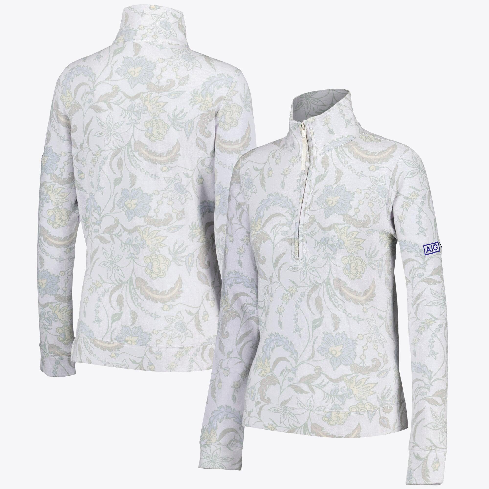 Strato intermedio con 1/4 cernia stampato AIG Women's Open Travis Mathew - Donna