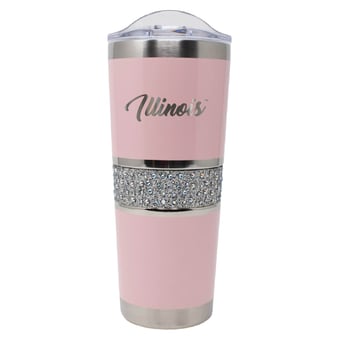 Illinois Fighting Illini 20oz. MyBevi Rhinestone Tumbler