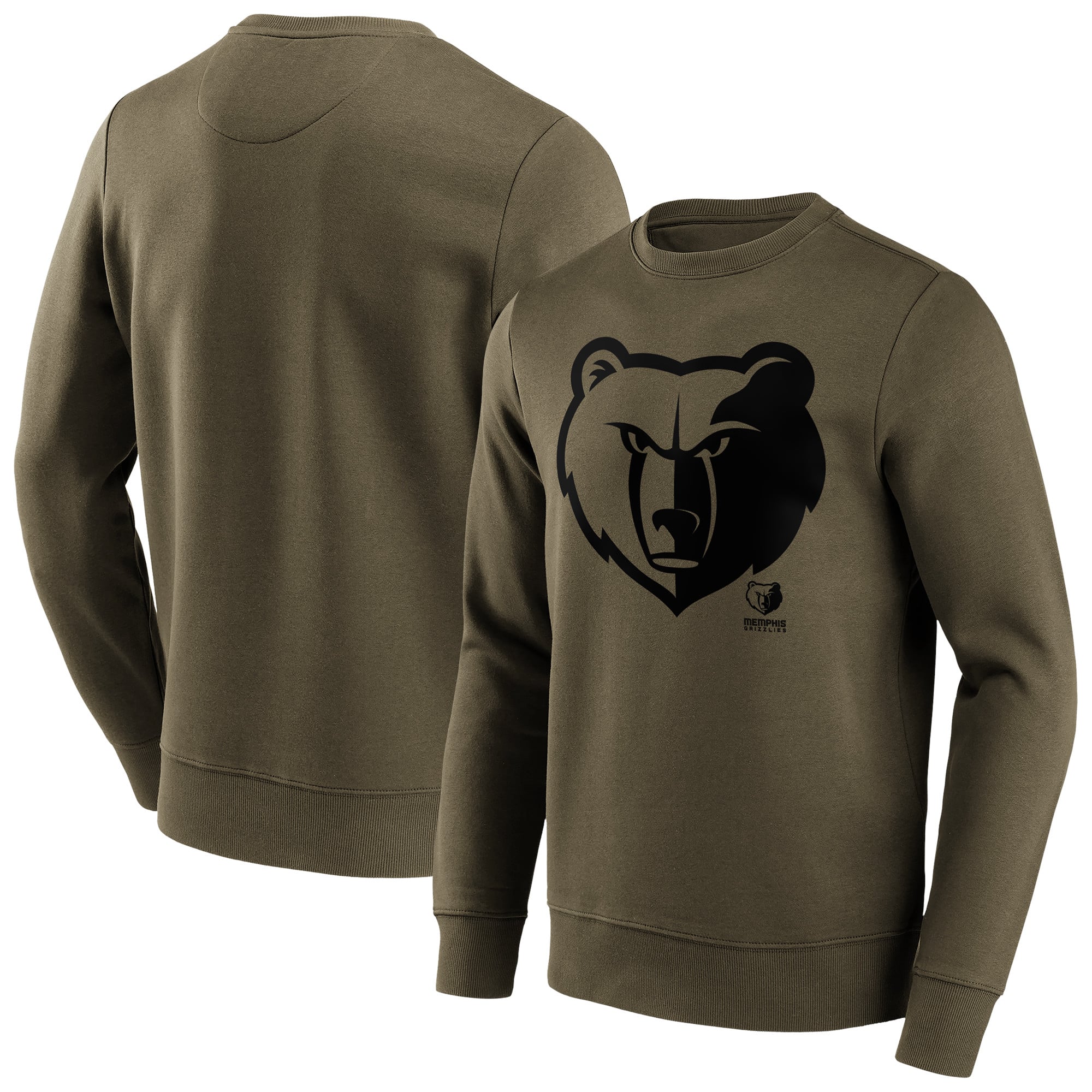 Sudadera con cuello redondo y gráfico monologo de la NBA de los Memphis Grizzlies - Grande y alto - Hombre