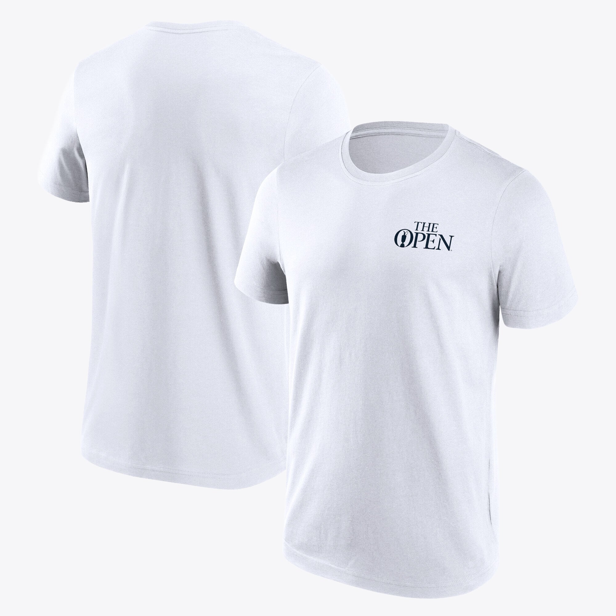 T-shirt con grafica Open Small Mono Logo - bianca