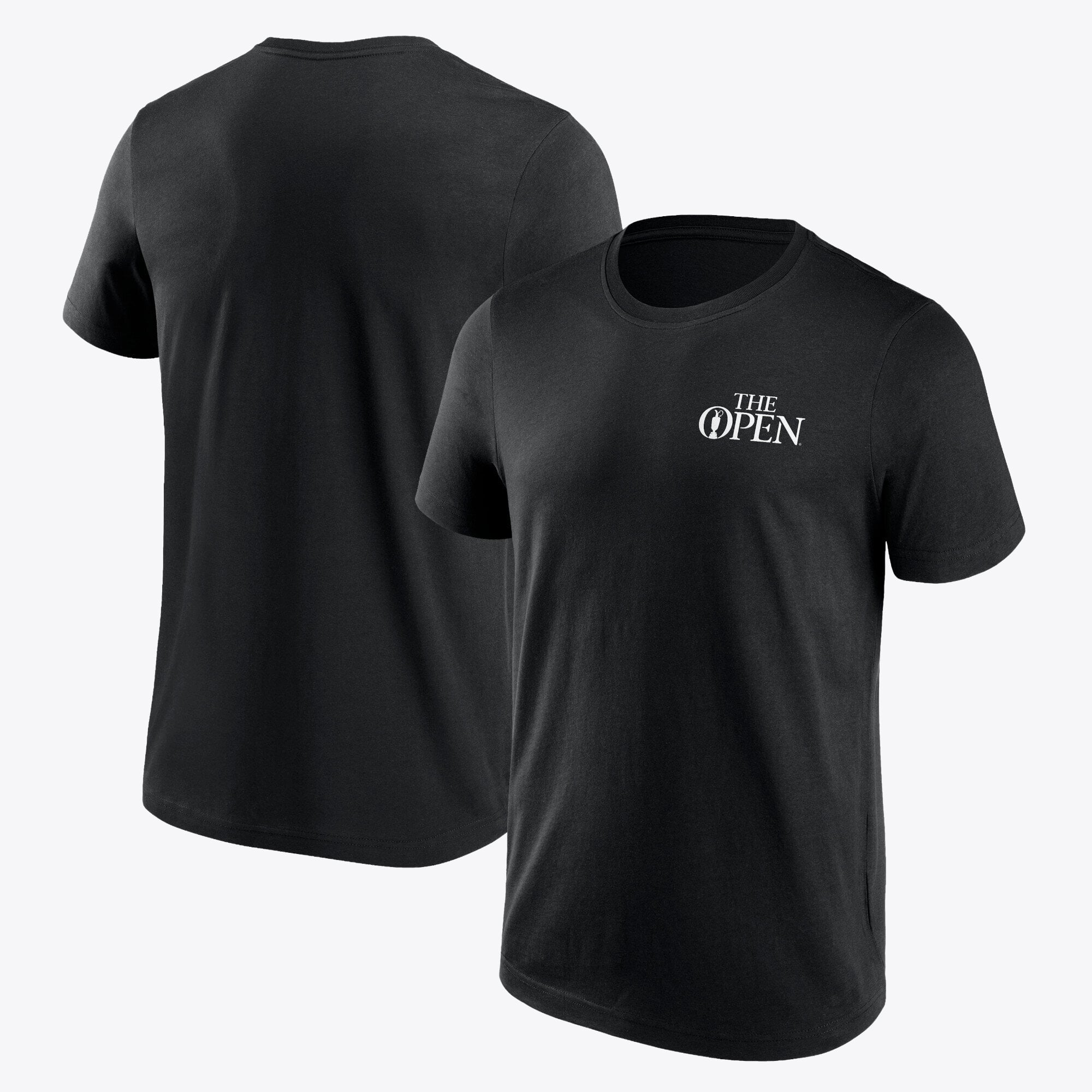 T-shirt con grafica Open Small Mono Logo - nera