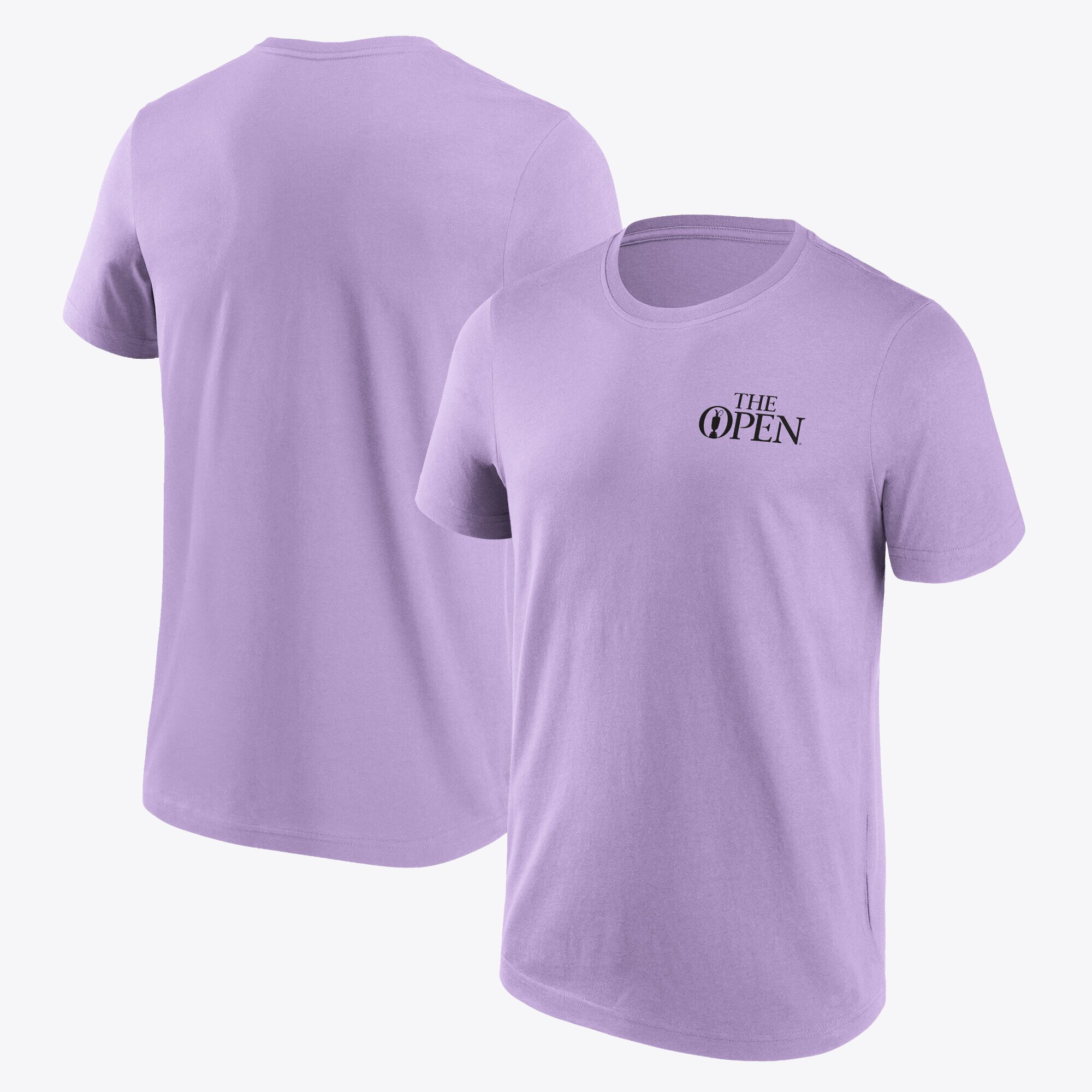T-shirt grafica The Open Small Mono Logo - Rosa viola