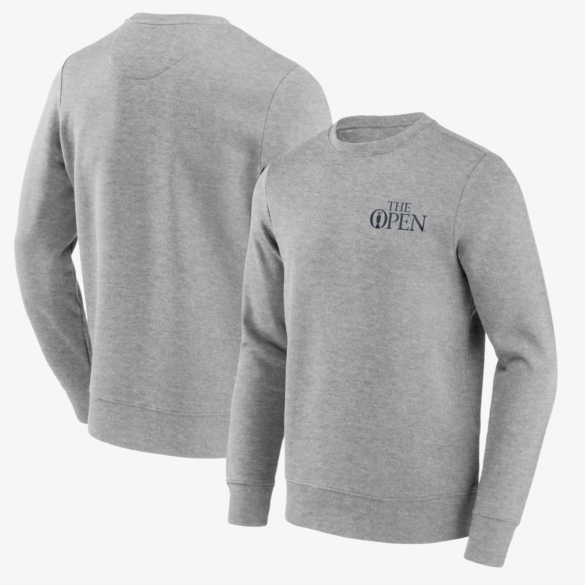 Felpa girocollo con grafica Open Small Mono Logo - Grigio sportivo