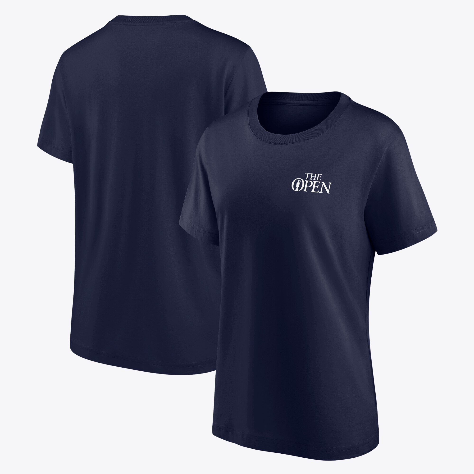 T-shirt grafica The Open Small Mono Logo - Blu scuro - Donna