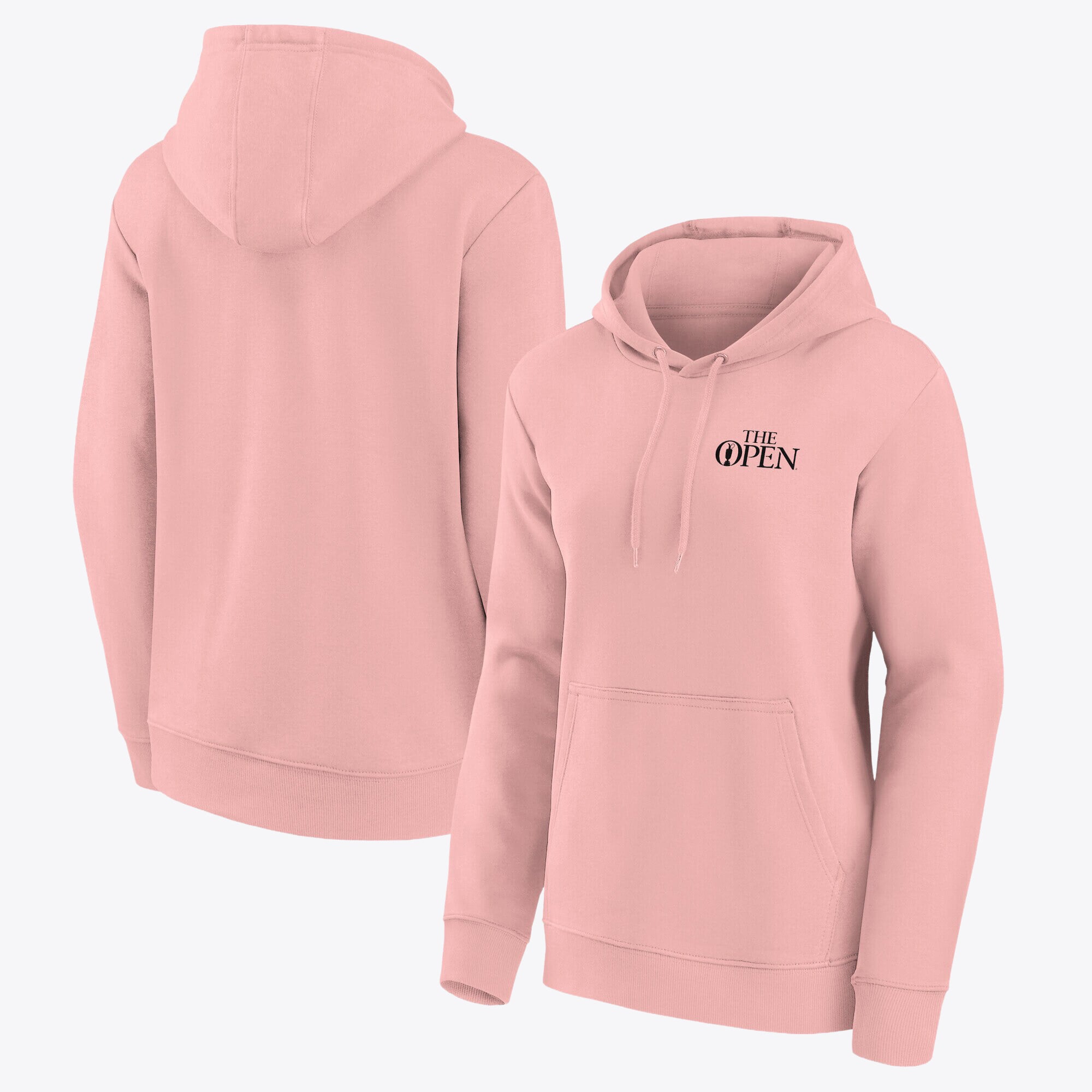 Felpa con cappuccio grafica Open Small Mono Logo - Rosa - Donna