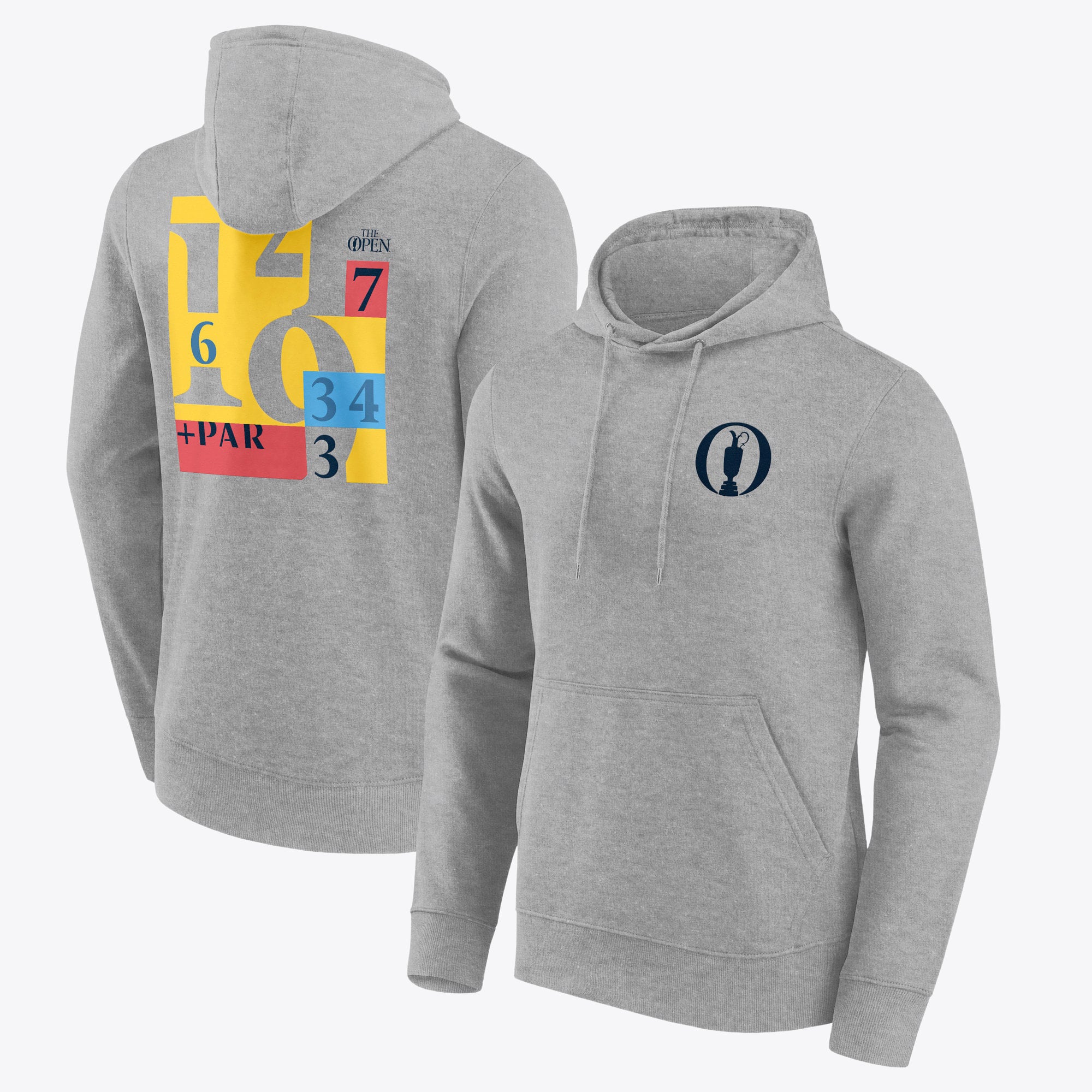 Felpa con cappuccio grafica The Open Hometown Scorecard - Sport Grey