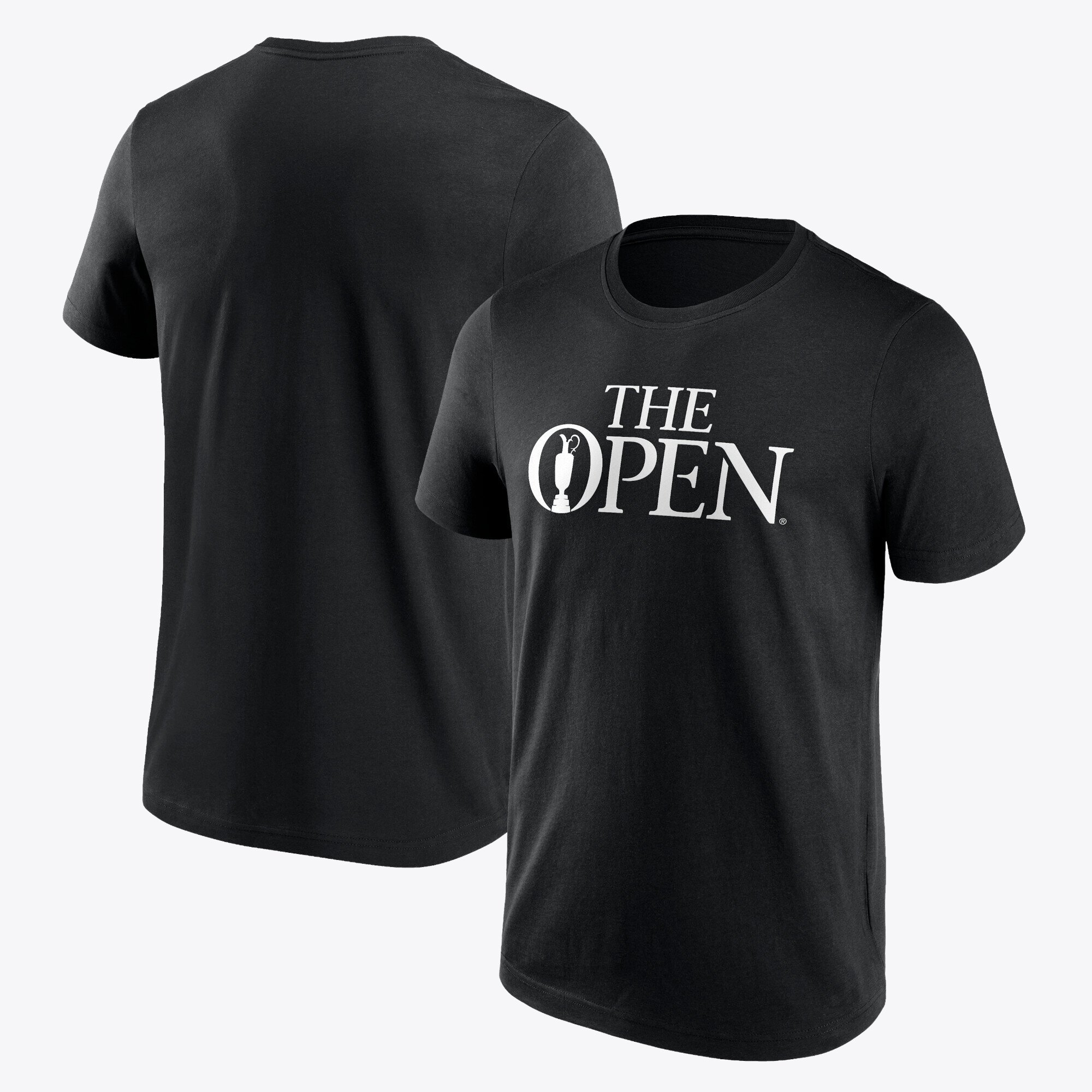 T-shirt grafica The Open Wordmark - nera