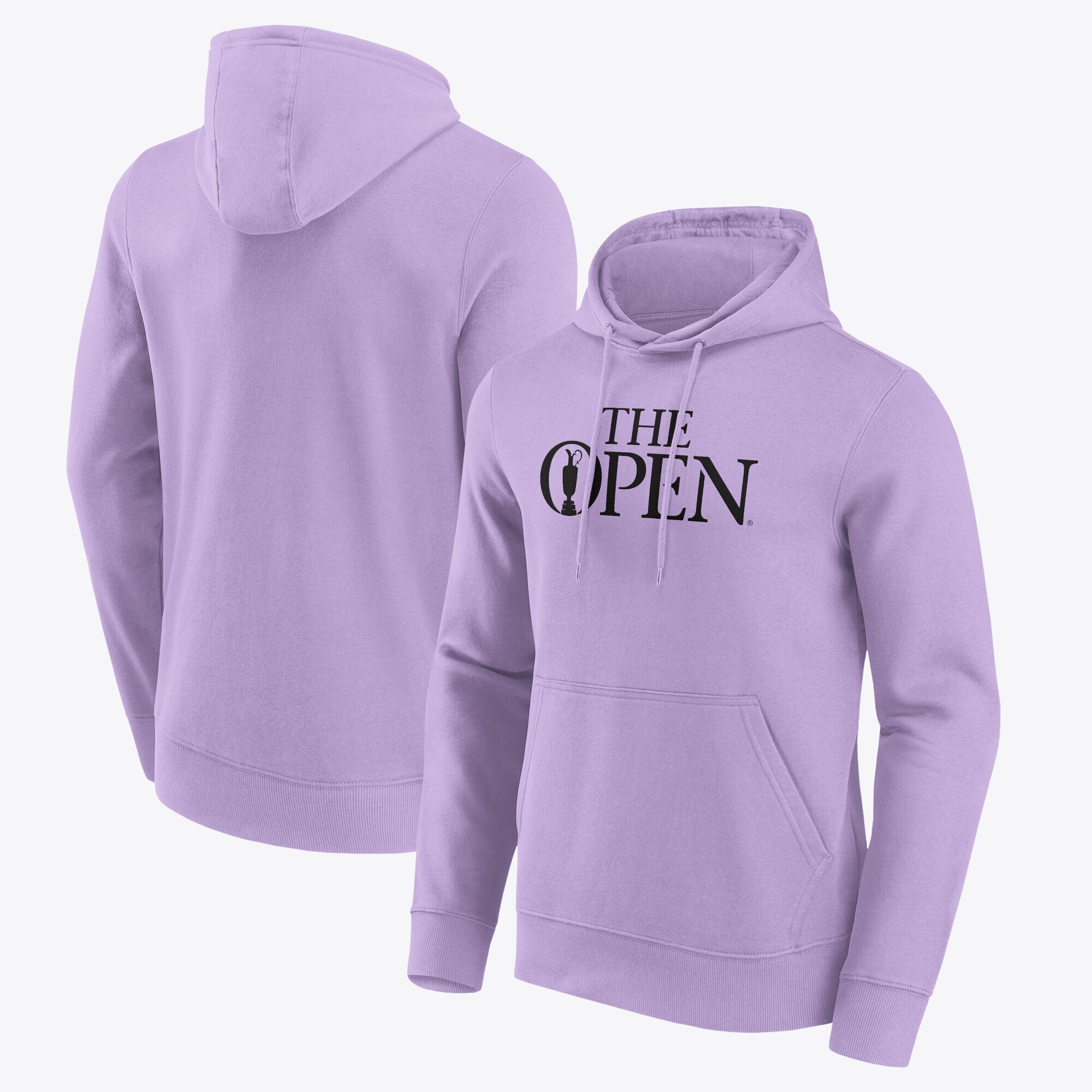 Felpa con cappuccio grafica The Open Wordmark - Rosa viola