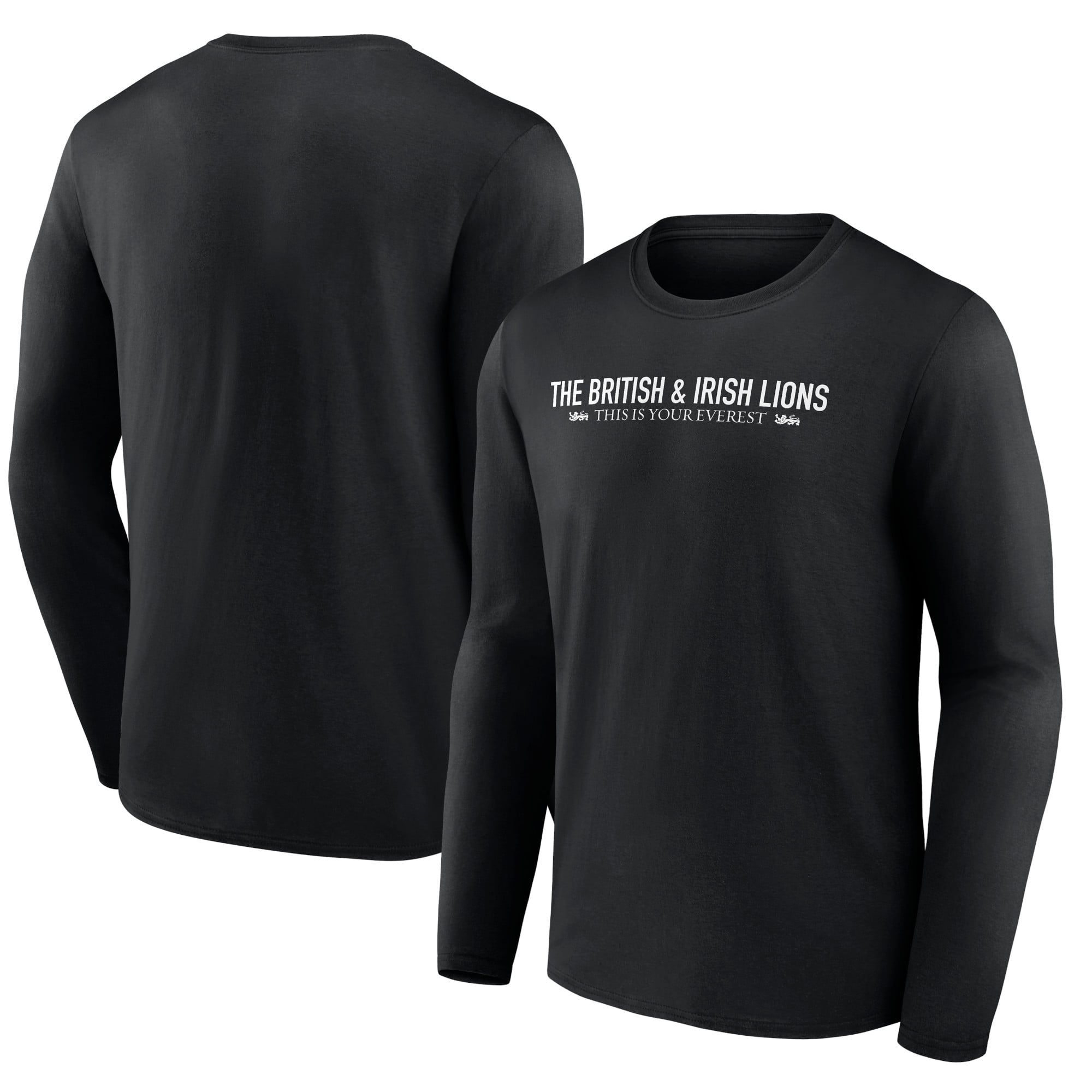 British & Irish Lions maglia a maniche lunghe End Credits - nera