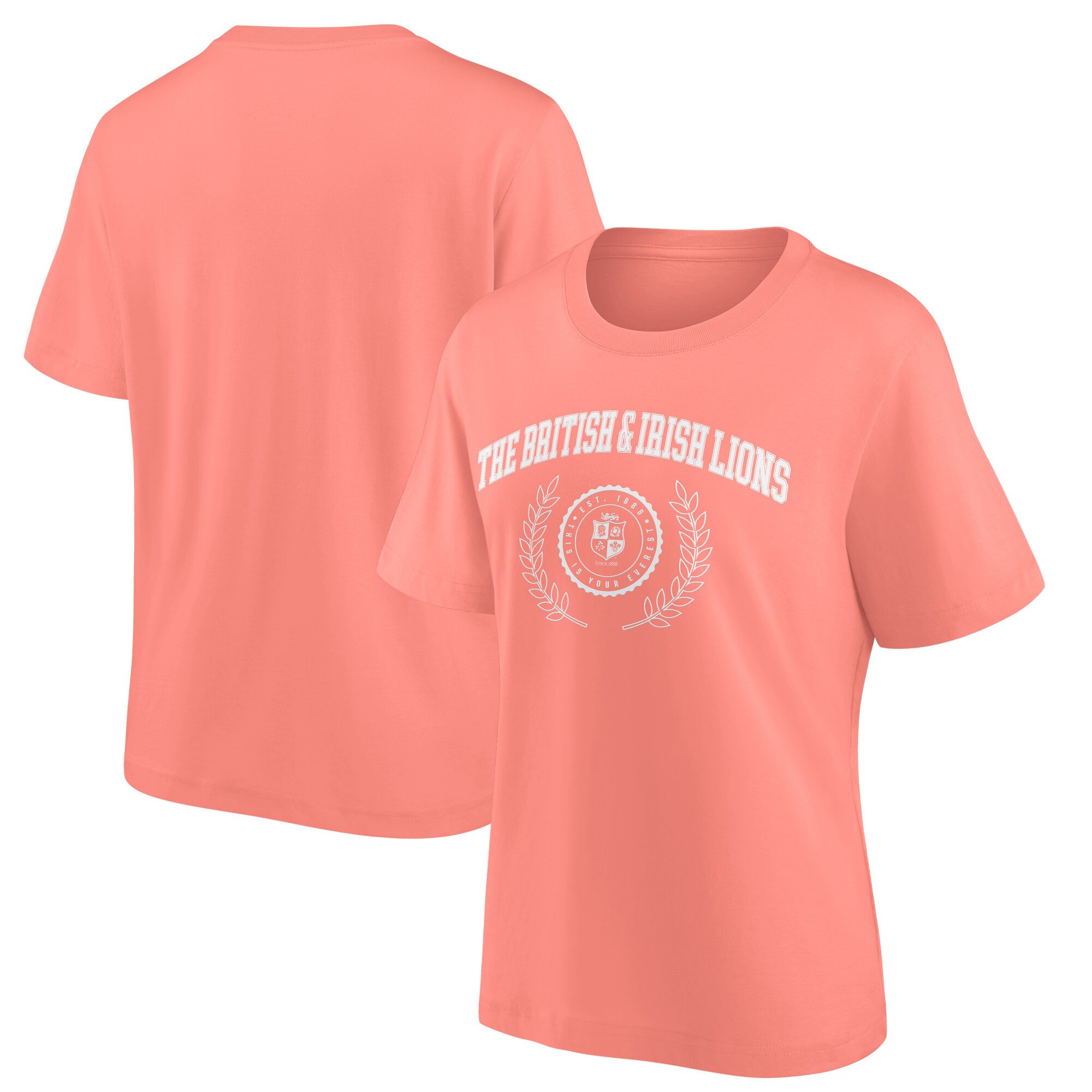 T-shirt oversize British & Irish Lions Rebel Academia - Corallo - Donna