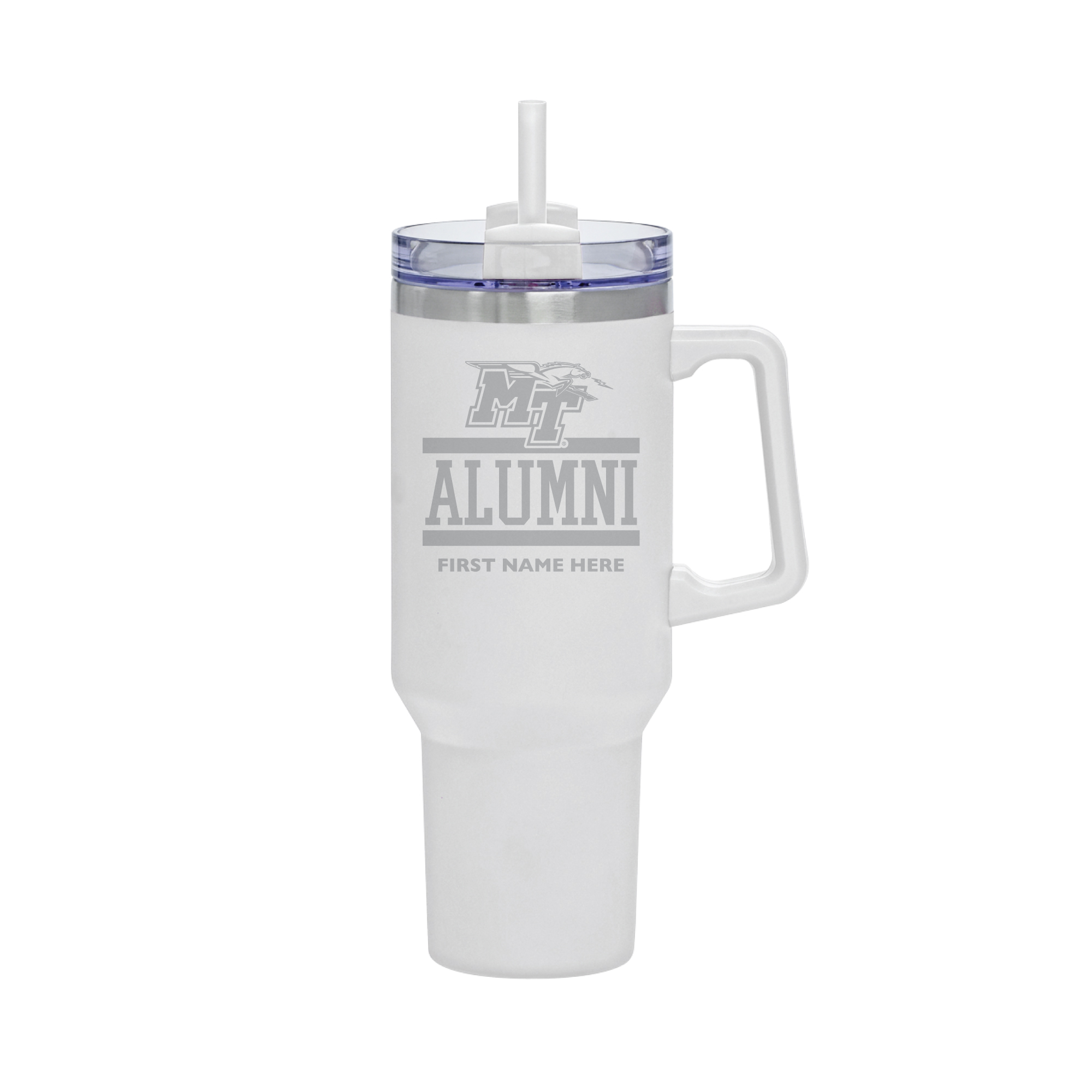 MTSU Blue Raiders 40oz. Rocky Alumni Personalized Tumbler