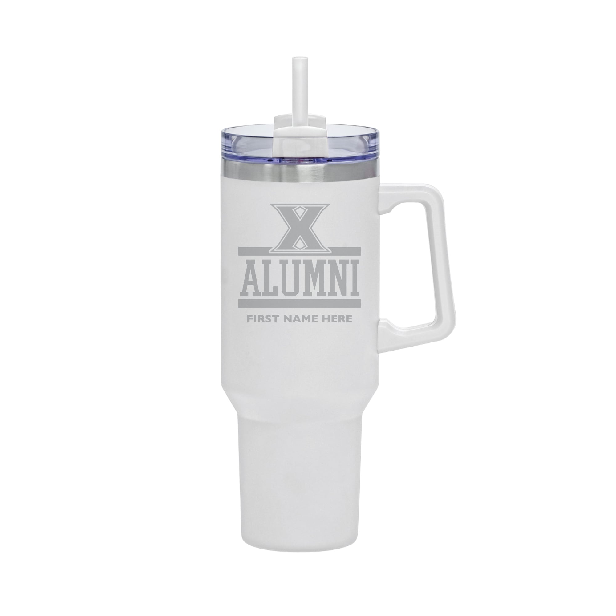 Xavier Musketeers 40oz. Rocky Alumni Personalized Tumbler