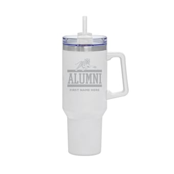 Jackson State Tigers 40oz. Rocky Alumni Personalized Tumbler
