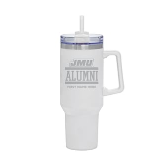 James Madison Dukes 40oz. Rocky Alumni Personalized Tumbler