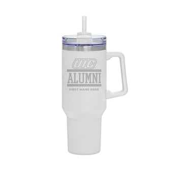 UIC Flames 40oz. Rocky Alumni Personalized Tumbler
