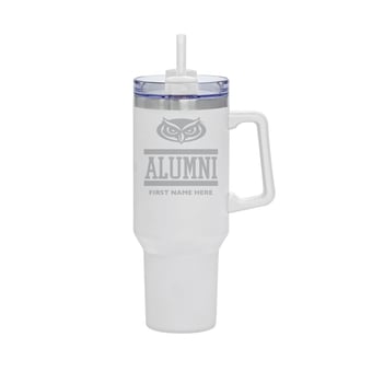 Florida Atlantic Owls 40oz. Rocky Alumni Personalized Tumbler