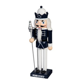"Penn State Nittany Lions 12"" Wooden Nutcracker Statue"