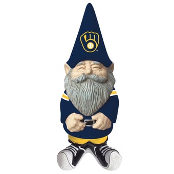 Milwaukee Brewers 11'' Resin Garden Gnome