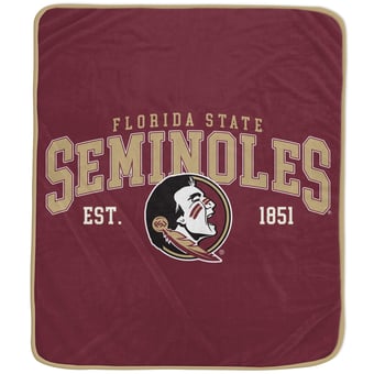 "Pegasus  Florida State Seminoles Vintage Arch Ultra Soft 50"" x 60"" Blanket"