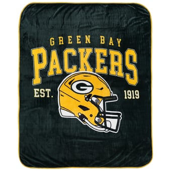 "Pegasus  Green Bay Packers Vintage Arch Ultra Soft 50"" x 60"" Blanket"