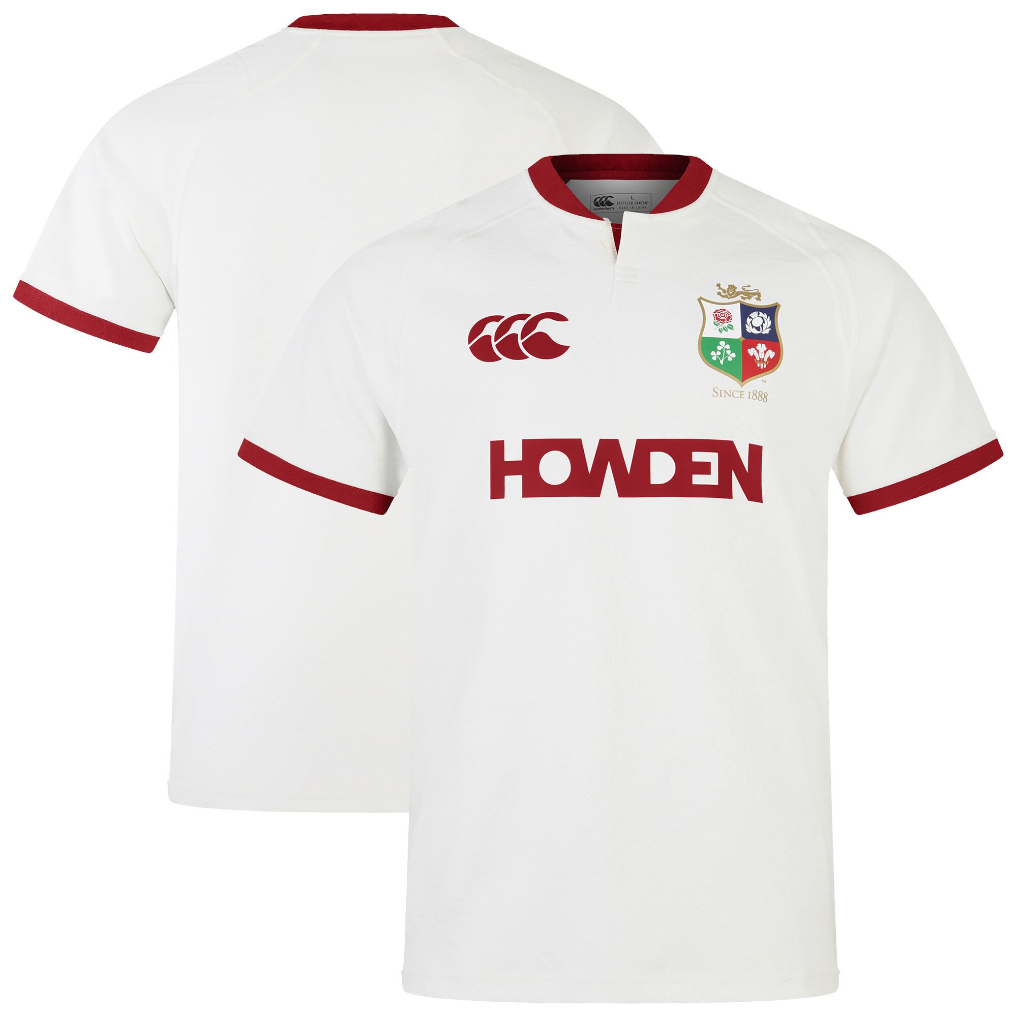 Maglia da allenamento replica 2025 British & Irish Lions - Bianco avorio- Unisex
