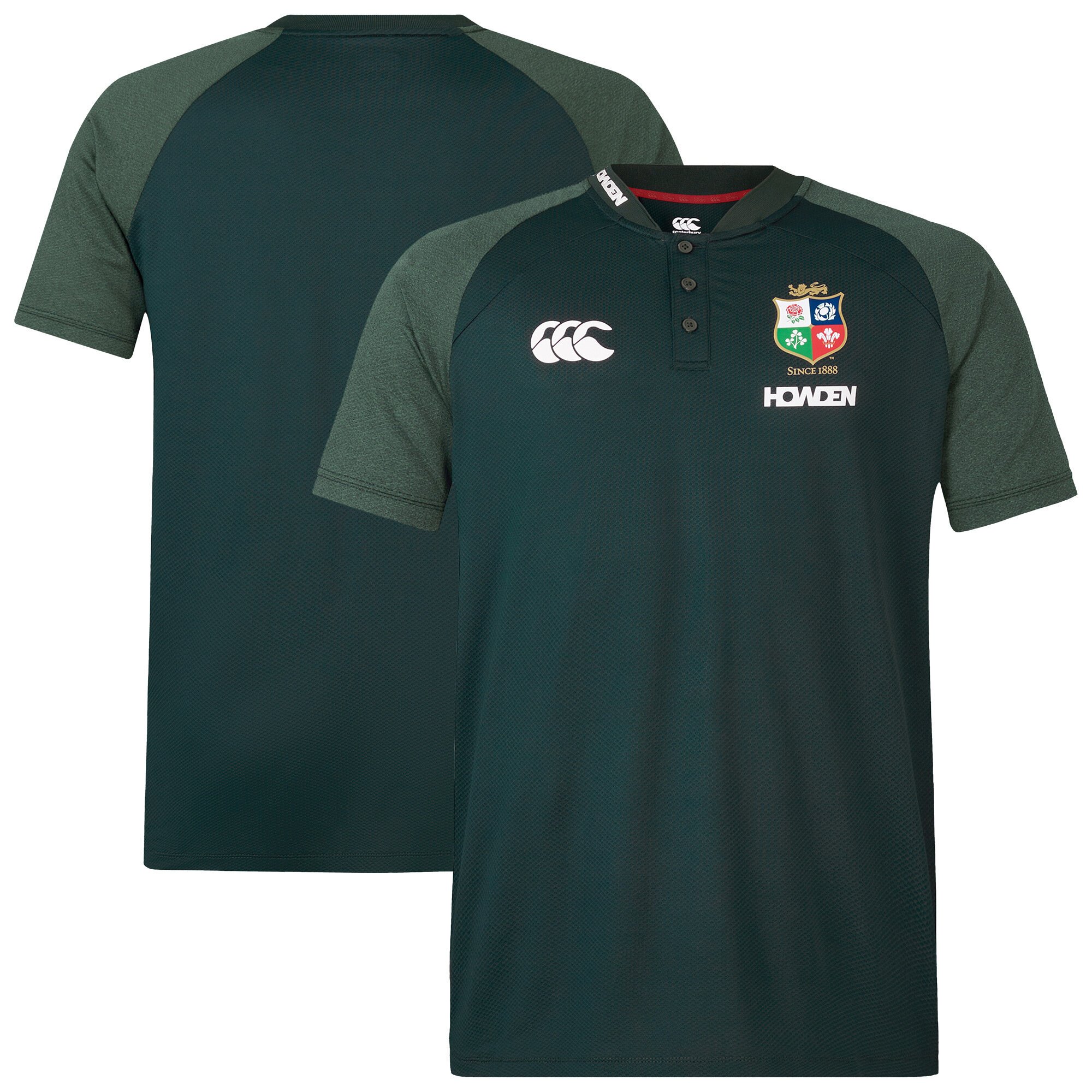 Polo in poliestere British & Irish Lions - Verde scuro