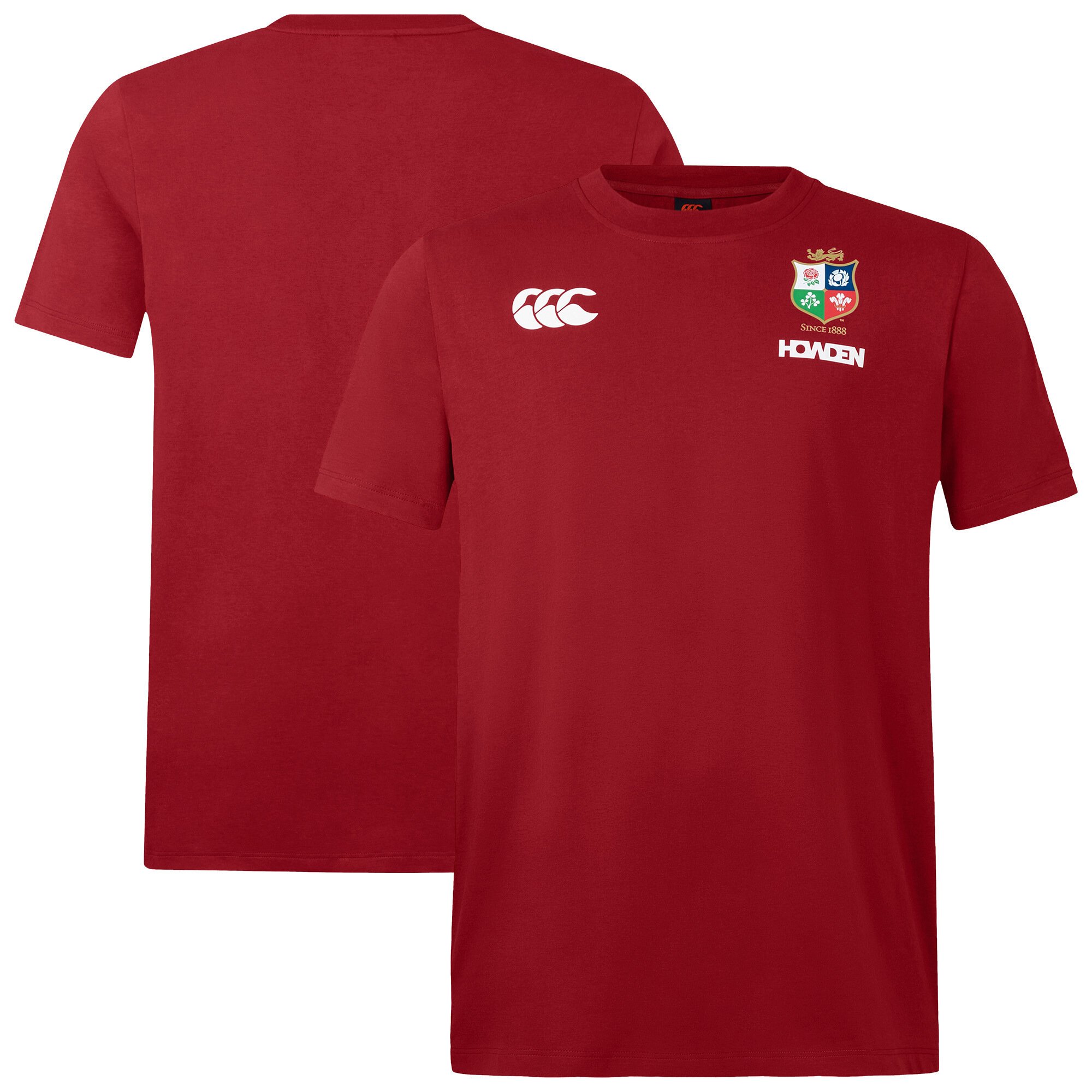 T-shirt in jersey di cotone British & Irish Lions - Rosso