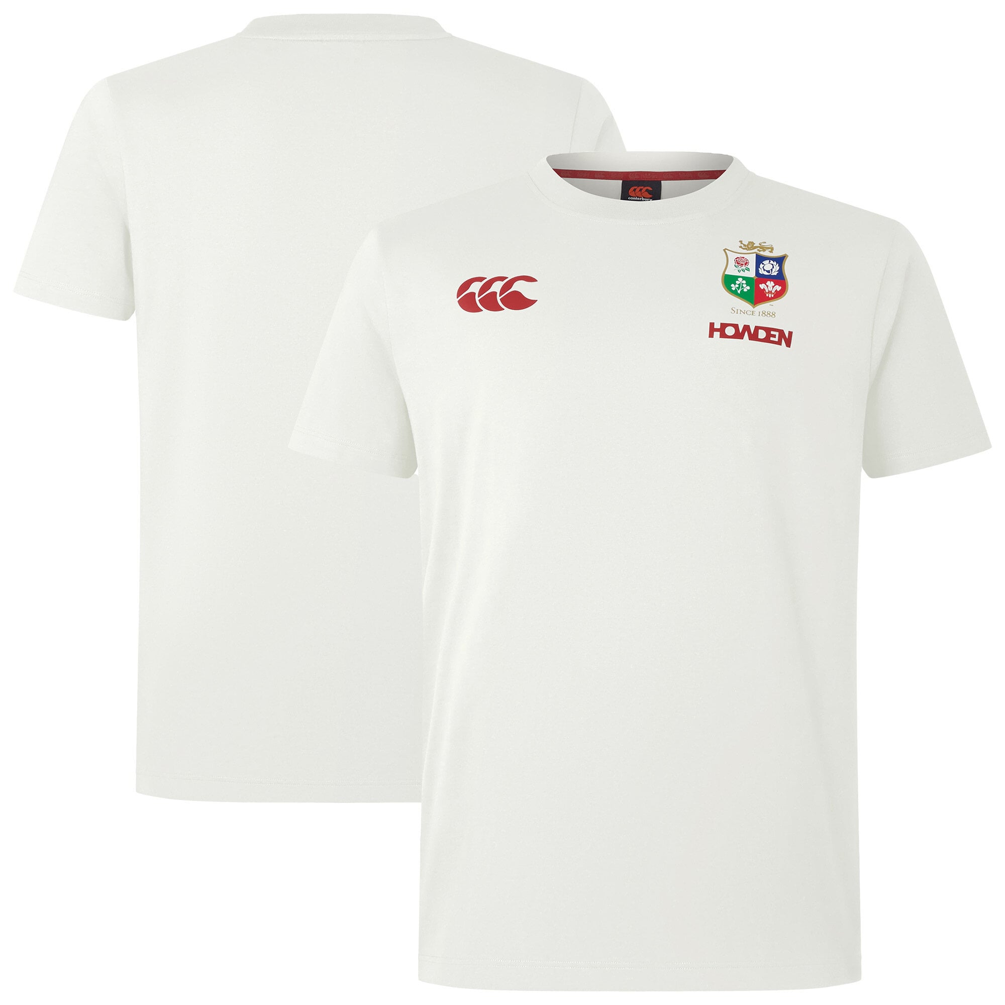 T-shirt in jersey di cotone British & Irish Lions - Bianco sporco